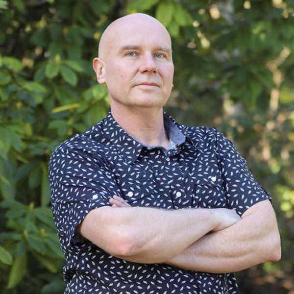 Photograph of Chris Gill, VIU Chemistry professor