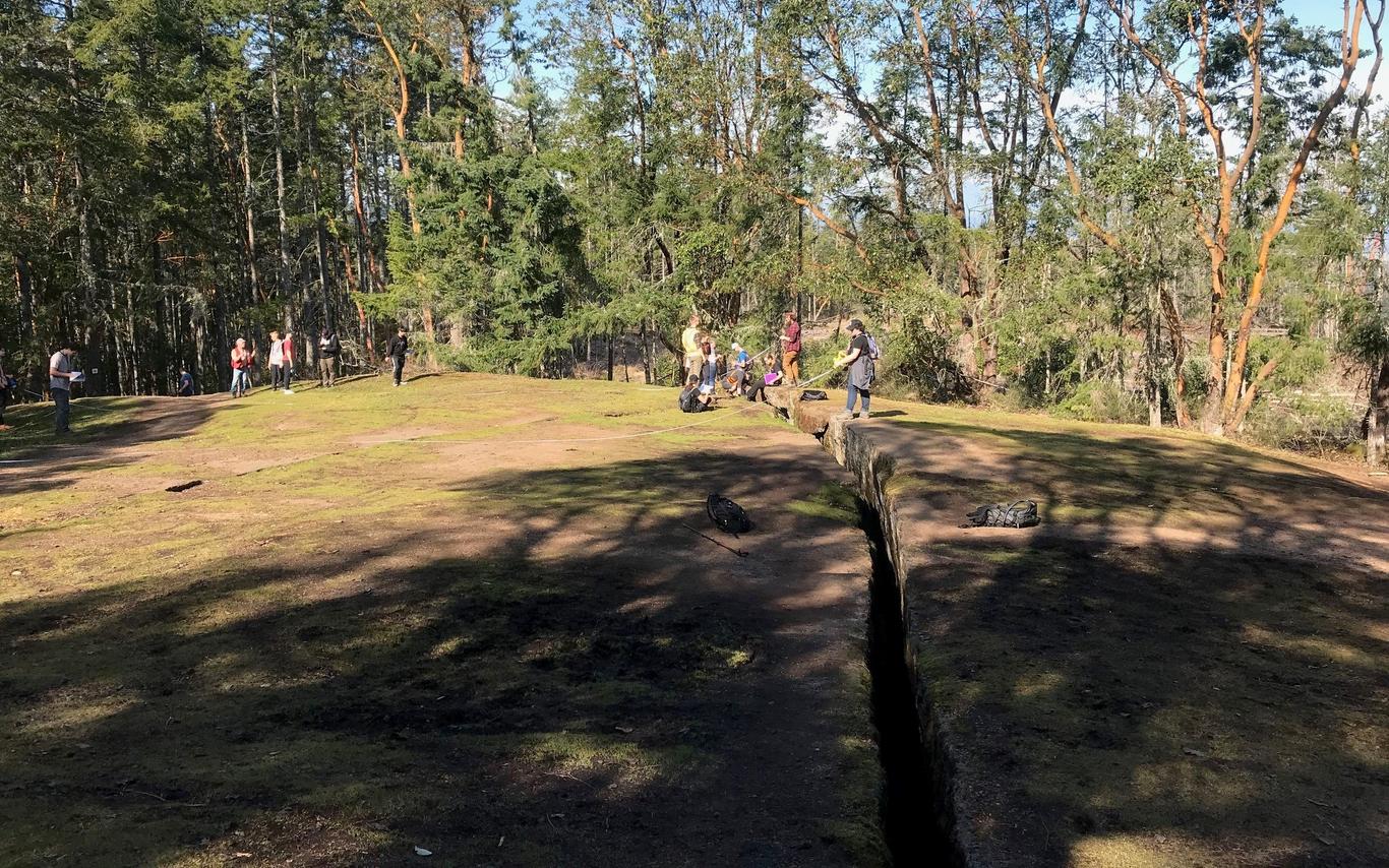 Students at The Abyss in Nanaimo