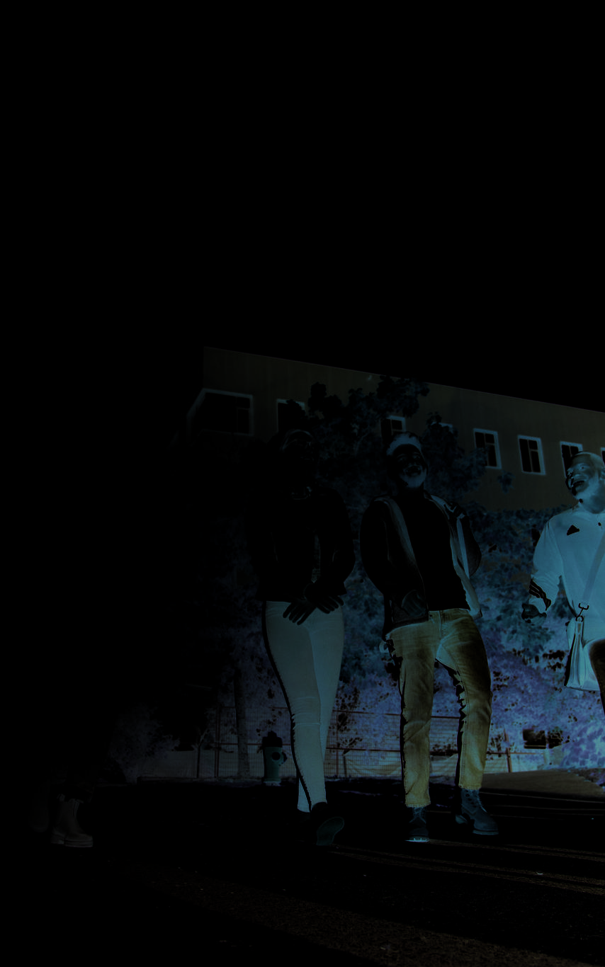 students outside viu